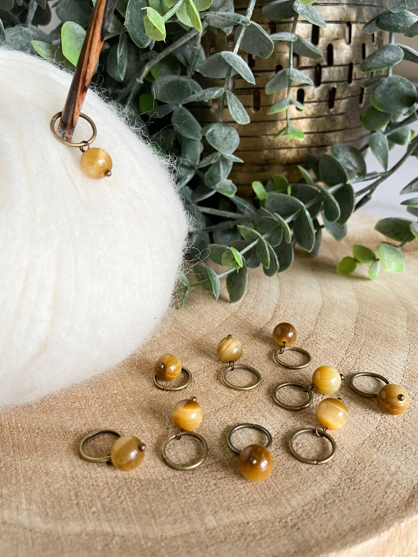 Tiger eye - gulur