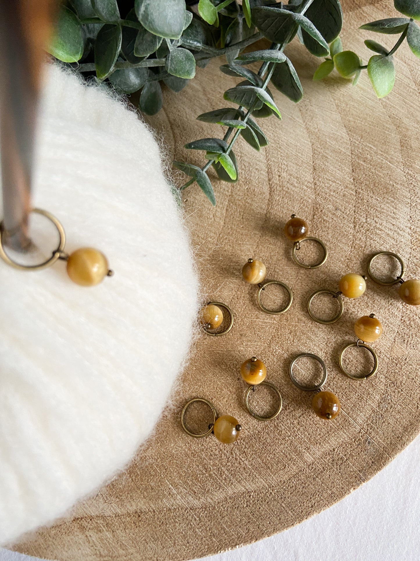 Tiger eye - gulur