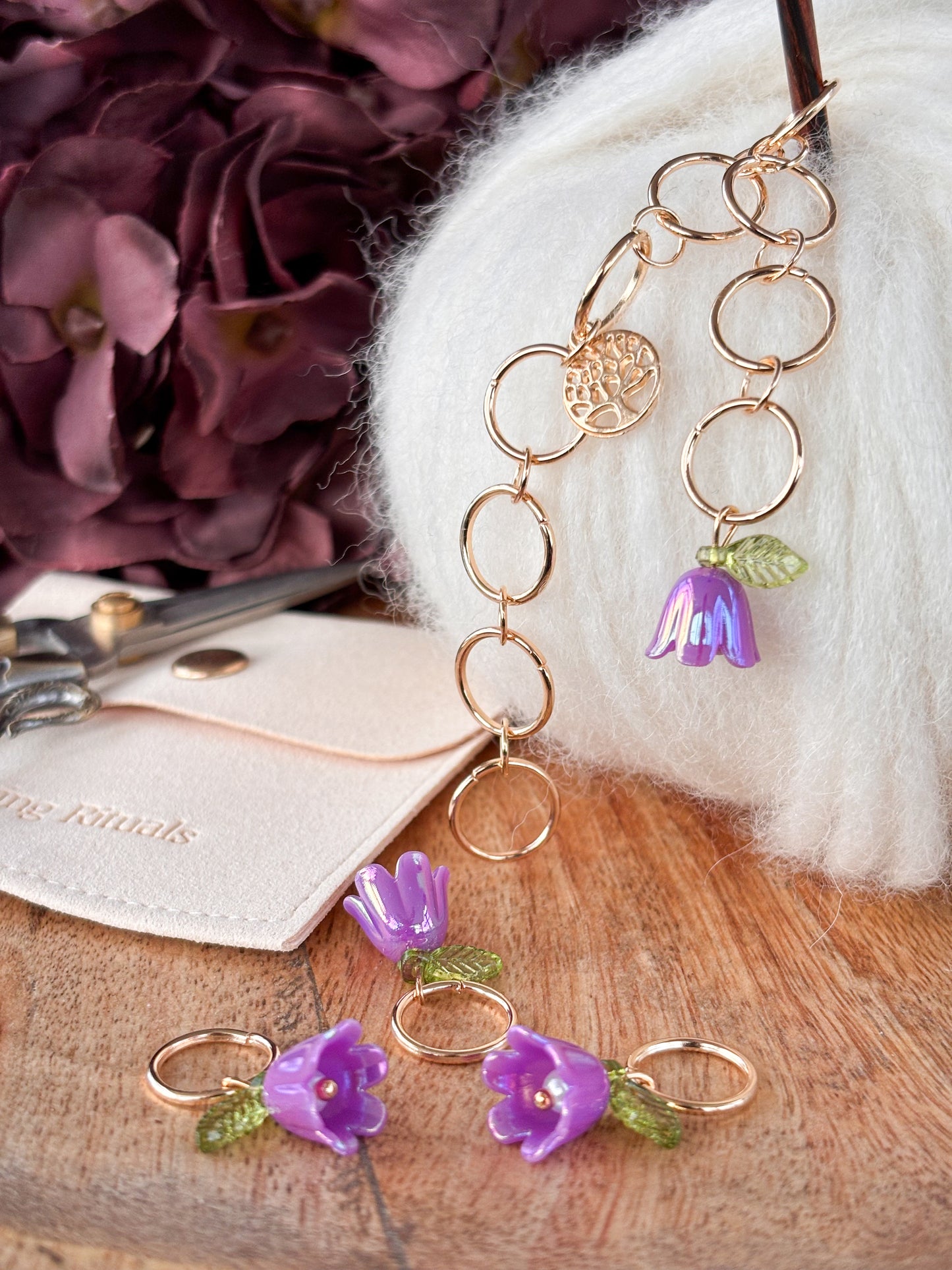 Prjónafiskur purple *NÝTT*