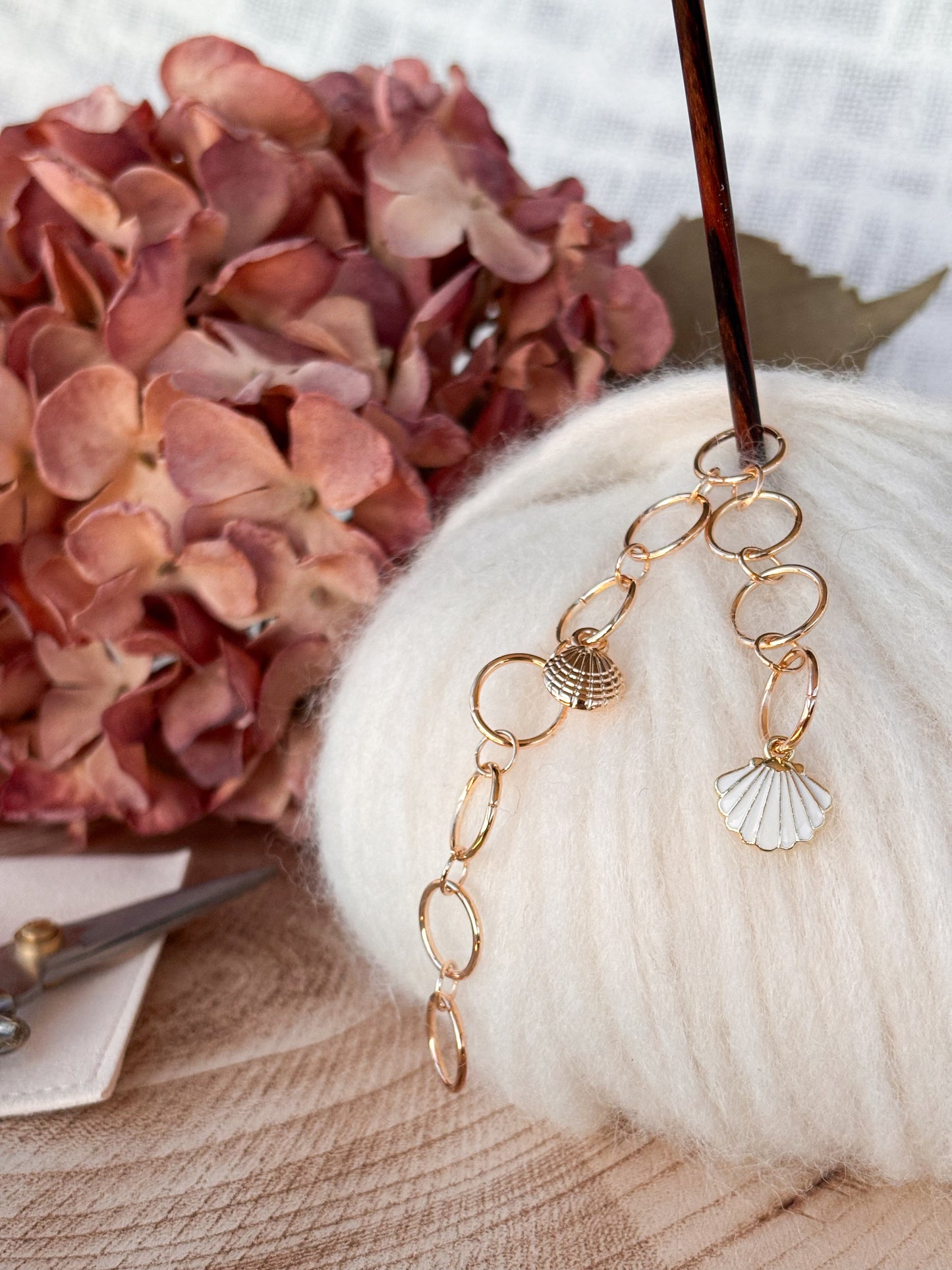 Prjónafiskur - skeljar *NÝTT*