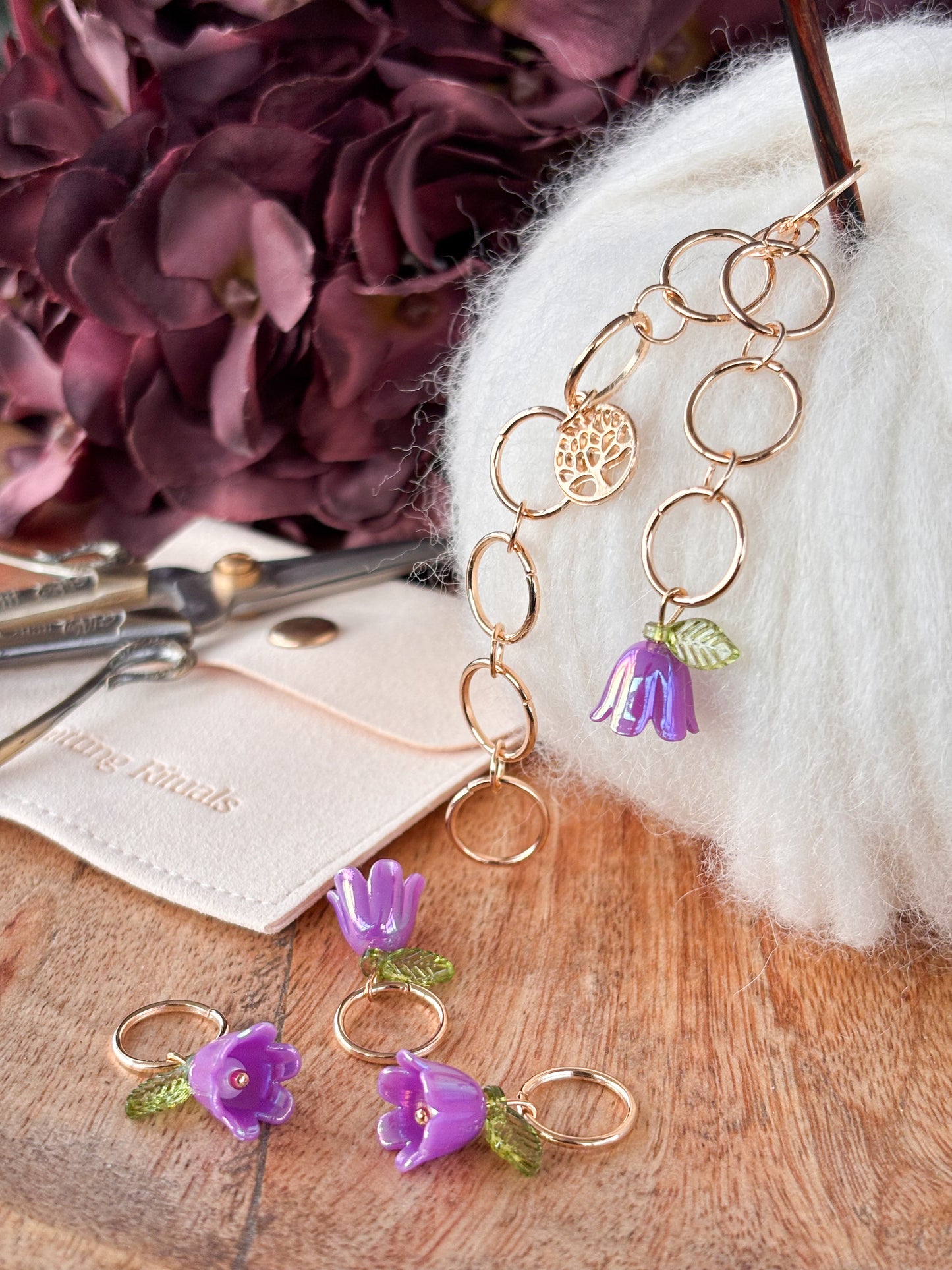 Prjónafiskur purple *NÝTT*