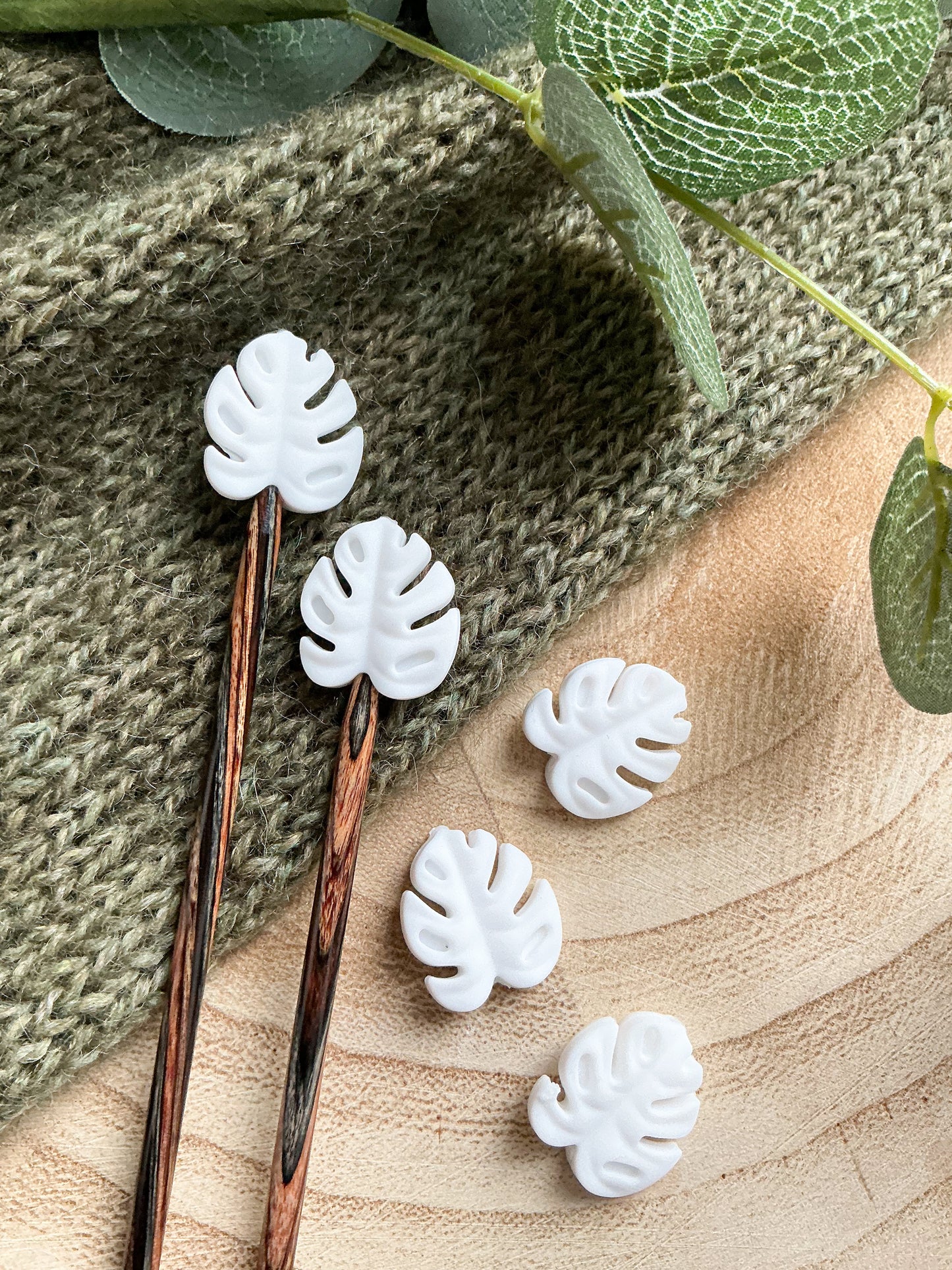 Monstera hvít