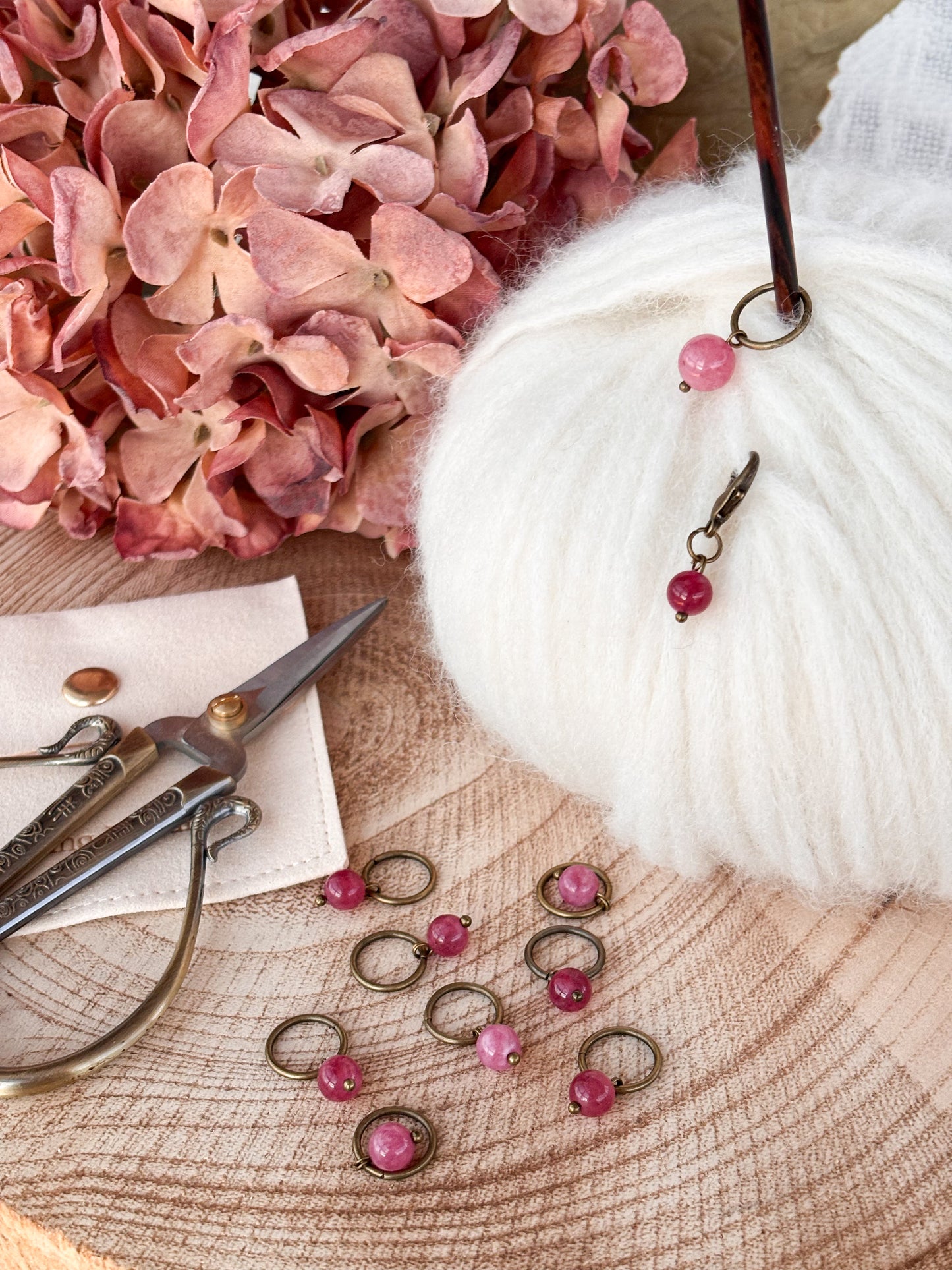 Stórt sett Strawberry Quartz *NÝTT*